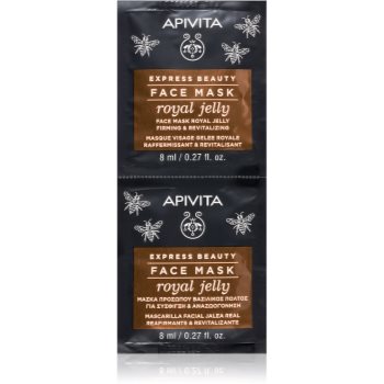 Apivita Express Beauty Anti-aging Face Mask Royal Jelly masca faciala revitalizanta cu efect de întărire - imagine 2